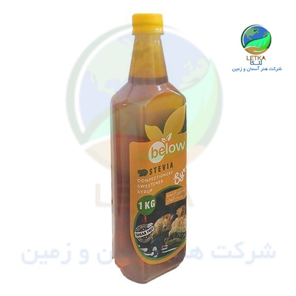 استویا مایع 1 کیلوگرمی بی لو -جایگزین سالم و طبیعی شربت گلوکز و شربت شکربرپایه استویا