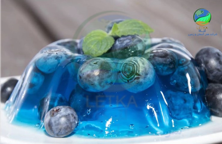 پودر ژله کم کالری استویا بلوبری بی لو شیرین شده با گیاه استویا - تصویر 2