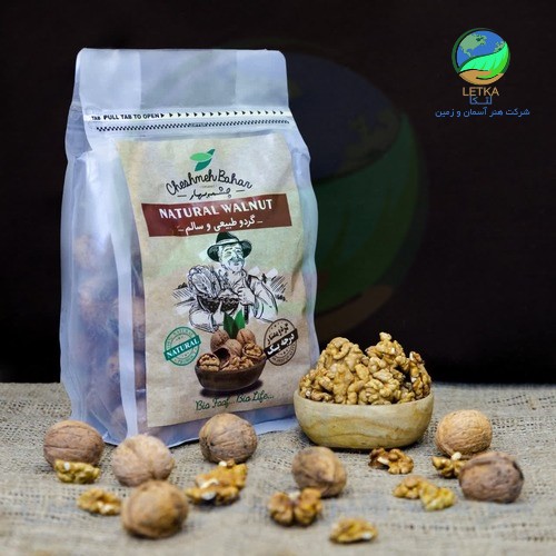 گردو ممتاز درجه یک سالم 800 گرمی چشمه بهار